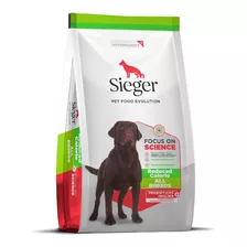 Alimento Sieger Super Premium Light Para Perro Adulto Todos Los Tamaños Sabor Mix En Bolsa De 15 kg