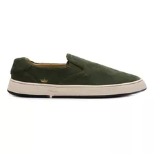 Tênis Osklen Slip On Nobuck Sapatenis Casual Original Brinde