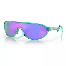 Óculos De Sol Oakley Cmdn Translucent Celeste W Prizm Violet Cor Verde