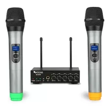 Microfono Inalambrico Doble De Mano Uhf Fifine K036