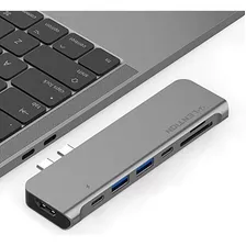 Hub Usb-c Para Macbook Pro Air Lention Con Hdmi Usb Y Mas