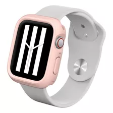 Funda Bumper Para Apple Watch Series Se/6/5/4 44mm - Rosa