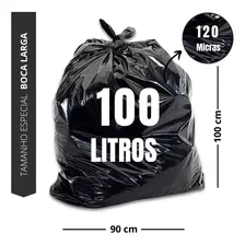 Saco De Lixo 100l Uso Pesado Bem Reforçado Grosso 4kg