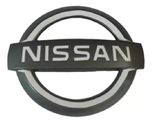 Emblema Parrilla Gris C/blanco Nissan V-drive 2021 Foto 3