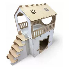 Casa Para Gato De Dos Pisos