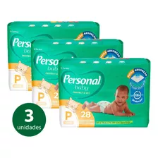 Kit Fralda Personal Baby Jumbo P - 84 Fraldas