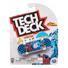 Skate De Dedo Tech Deck World Industries Blue 96mm