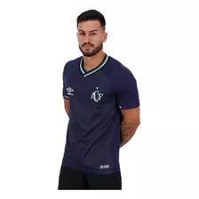 Camiseta Chapecoense 2018 Tercera Azul Original Umbro