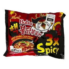 Lamen Coreano Sabor Frango 3x Apimentado 140g - Samyang