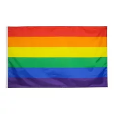 Bandeira Lgbt Arco-íris Alta Qualidade - 150x90 Cm Promoção