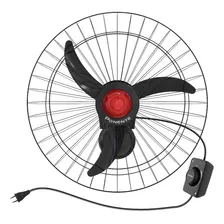 Ventilador De Parede Oscilante 60cm Preto Ponente 147w