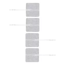 Eletrodo Autoadesivo Valutrode 5x5cm - 4 Unidades - Carci Cor Branco