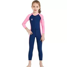 Traje De Neopreno De Surf Con Protección Solar Para Niños