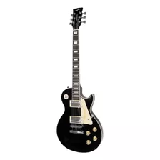 Guitarra Elétrica Vogga Lp Vcg621 Les Paul De Madeira Maciça Black Com Diapasão De Pau-rosa