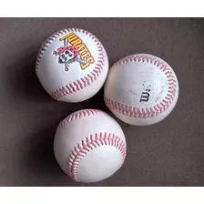 Bolas De Baseball Tamanho Oficial, Kit Com 3 Unidades 