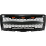 Parrilla Led Ambar Compatible Chevrolet Silverado 1500 07-13