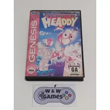 Caixa Do Jogo Dynamite Headdy Original Sega Mega Drive