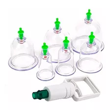 Set Ventosas De Vacío Gadnic Antirreumático Magnetoterapia