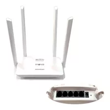 Roteador Inova Branco Rou 6011 Wifi Internet 4 Antenas