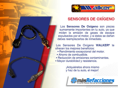 Sensor Oxgeno Antes Cc 407 L4 2.2l De 2006 A 2008 Walker Foto 8