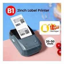 Máquina De Fazer Etiquetas Niimbot B1 Impressora Térmica Blu