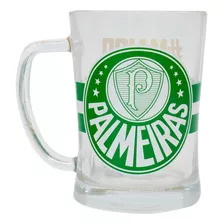 Caneca De Vidro Gigante 660ml Palmeiras