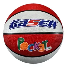 Balón Basketball Gaser Pocket Multicolor Hule No. 3