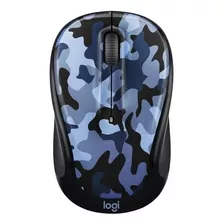 Ltc Mouse Logitech Wireles M317c Inalambrico Blue Camo 