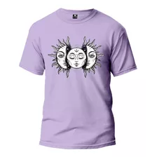 Camiseta Masculina Eclipse Sol E Lua Melhor Qualidade 2021