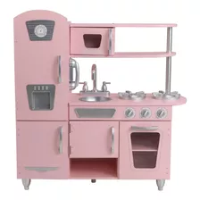  Cocina Juguete Cocinita Vintage Rosa Kidkraft Niña Madera