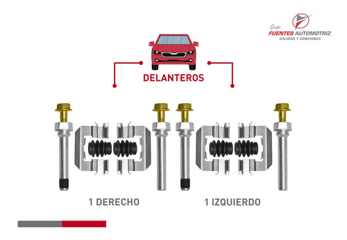 Kit 2 Freno Disco Delantero Izq Der Hyundai Accent 2012 2013 Foto 2