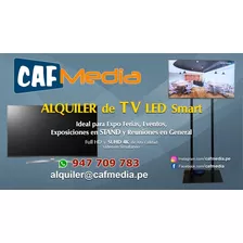 Alquiler De Televisores Led Para Eventos Stand Ferias Tv Led