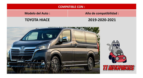 Espejo Toyota Hiace 2019-19-2020-20-2021-21 Ore Foto 3