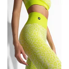 Leggings Seamless Animal Print Neon