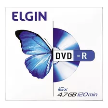 Disco Virgem Dvd-r Elgin De 16x