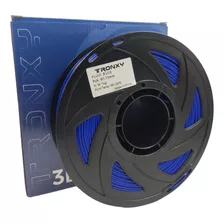 Filamento 3d Pla Tronxy De 1.75mm Y 1kg Azul Fluorecente