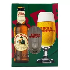 Pack 4 Cerveza Moretti + Copa