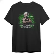 Camisa Plus Size Einstein Fisicamente Maromba Meme Academia