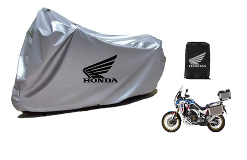 Funda Afelpada 100%impermeable Para Honda Africa Twin Enviog Foto 8