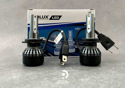 Kit 2 Focos Led Elantra Gls Premium 2014 Luz Alta H7 Foto 2