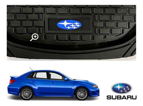 Tapetes 3d Logo Subaru + Cubre Volante Impreza Sedan 07 A 12 Foto 7