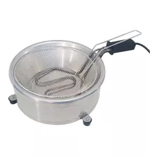 Fritadeira Elétrica Óleo Tacho Aço Inox 3 Litros 110v/220v