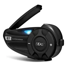 Intercomunicador Bluetooth Para Moto Radio Fm 800m Ejeas Q2