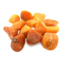 Cristal - Pedra Rolada - Calcita Laranja (pacote Com 100g)