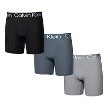 Bóxers Hombre Calvin Klein Suave Microfibra 3 Piezas Np2483s