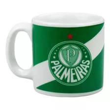 Caneca Porcelana 120ml - Palmeiras