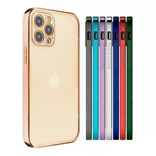 Funda Brillante Cromada De Lujo Para iPhone