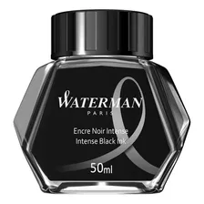 Frasco De Tinta Negra G92912 Waterman 50 Ml Negro Intenso
