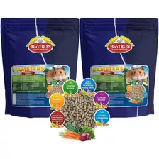 Kit 2 Biotron Hamster 500g Ração Premium Roedores Camundongo