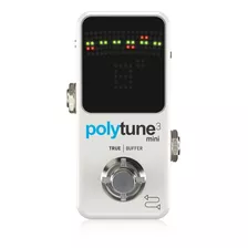 Pedal Afinador Tc Electronic Polytune 3 Mini - Polifónico